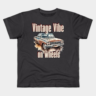 Retro car Kids T-Shirt